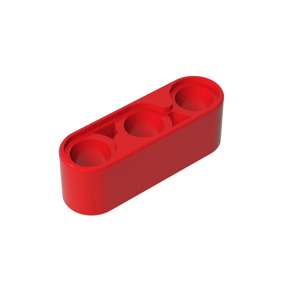 Viga técnica de 1 x 3 de espesor-MyGobricksEs