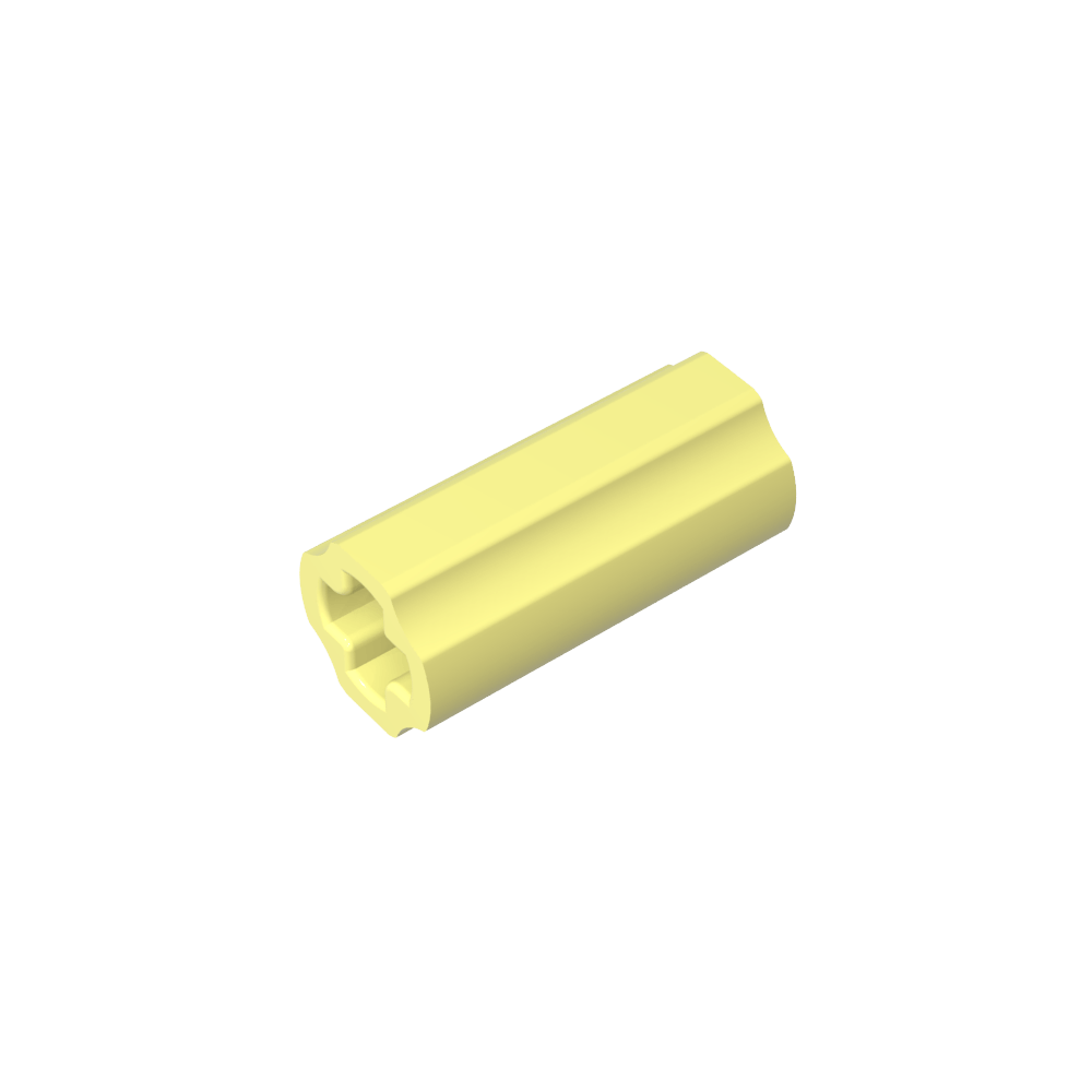 Conector de eje Technic liso [con orificio x + orientación]-MyGobricksEs