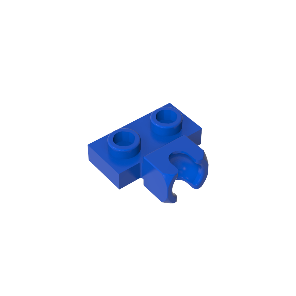 Placa especial 1 x 2 Copa lateral central de 5,9 mm-MyGobricksEs