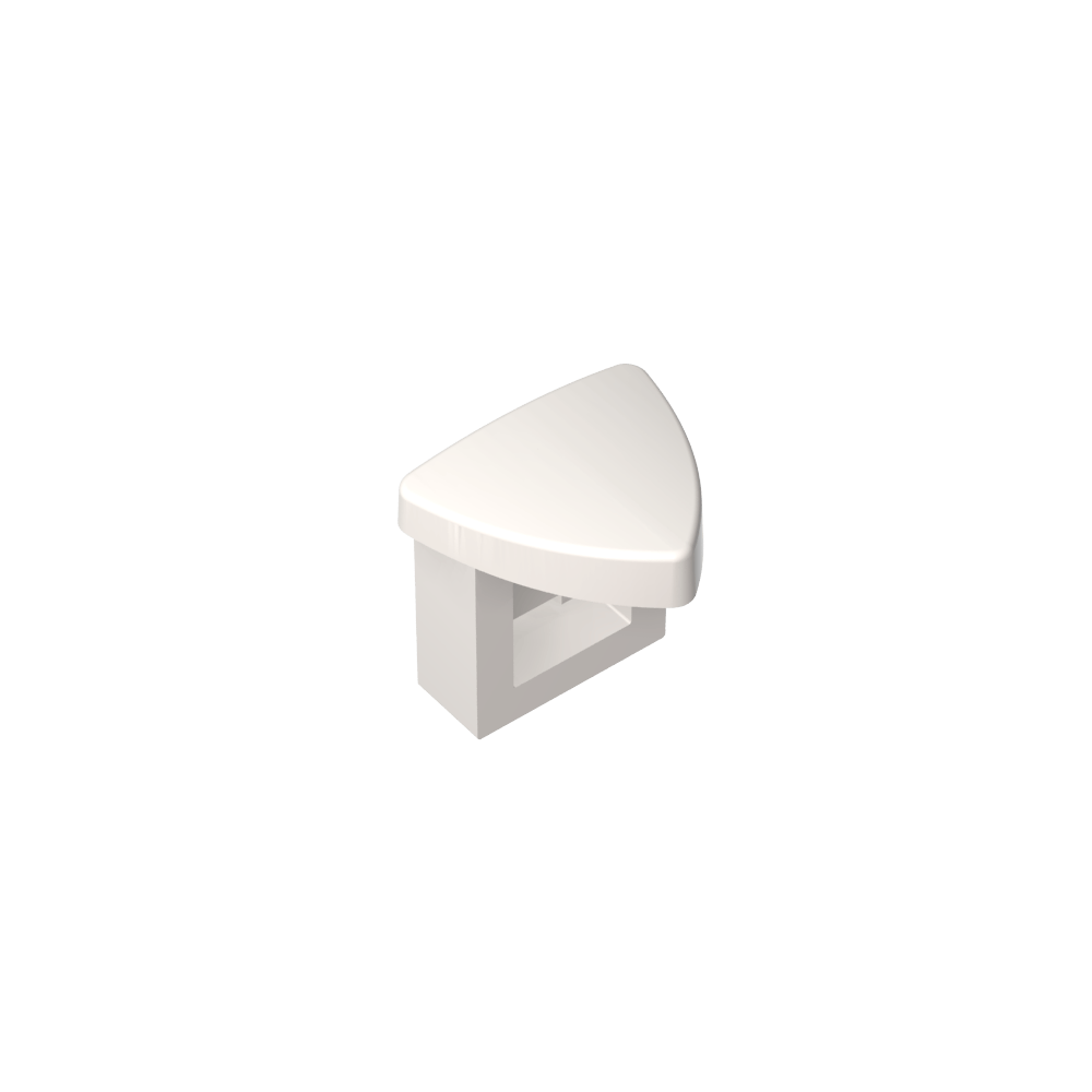 Parte del Cuerpo Animal, Oreja de Perro, Placa Especial 1 x 1-MyGobricksEs