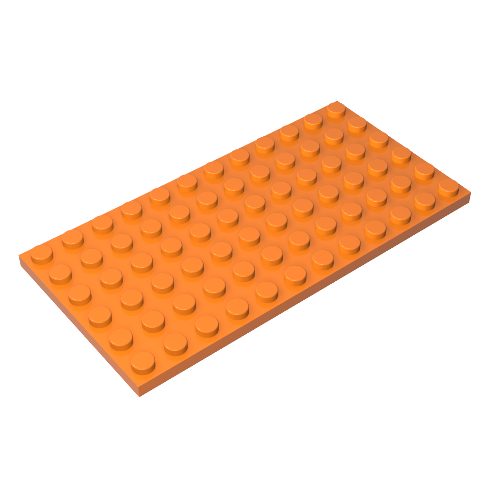 Placa 6 x 12-MyGobricksEs