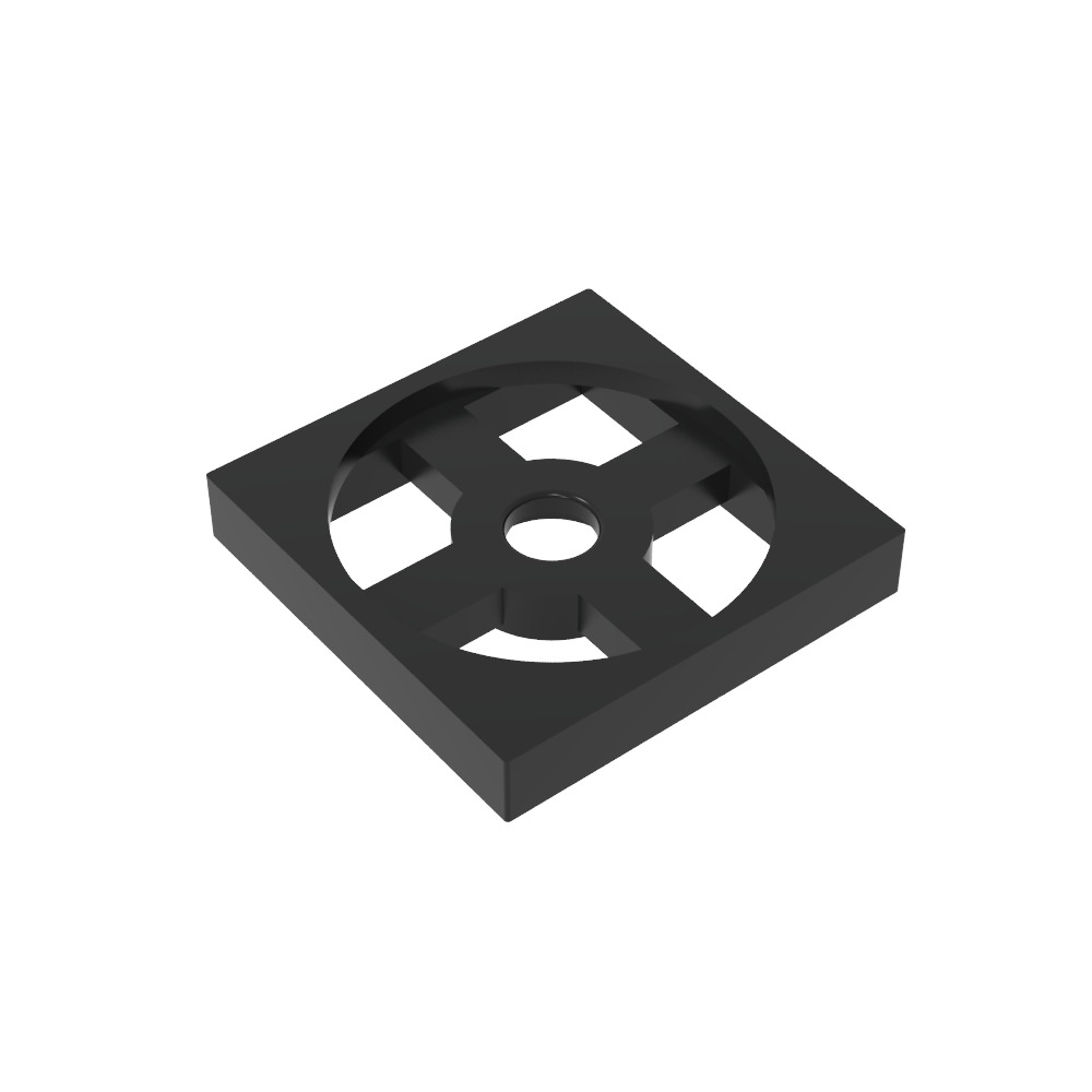 Plato Giratorio 2 x 2 Placa, Base-MyGobricksEs