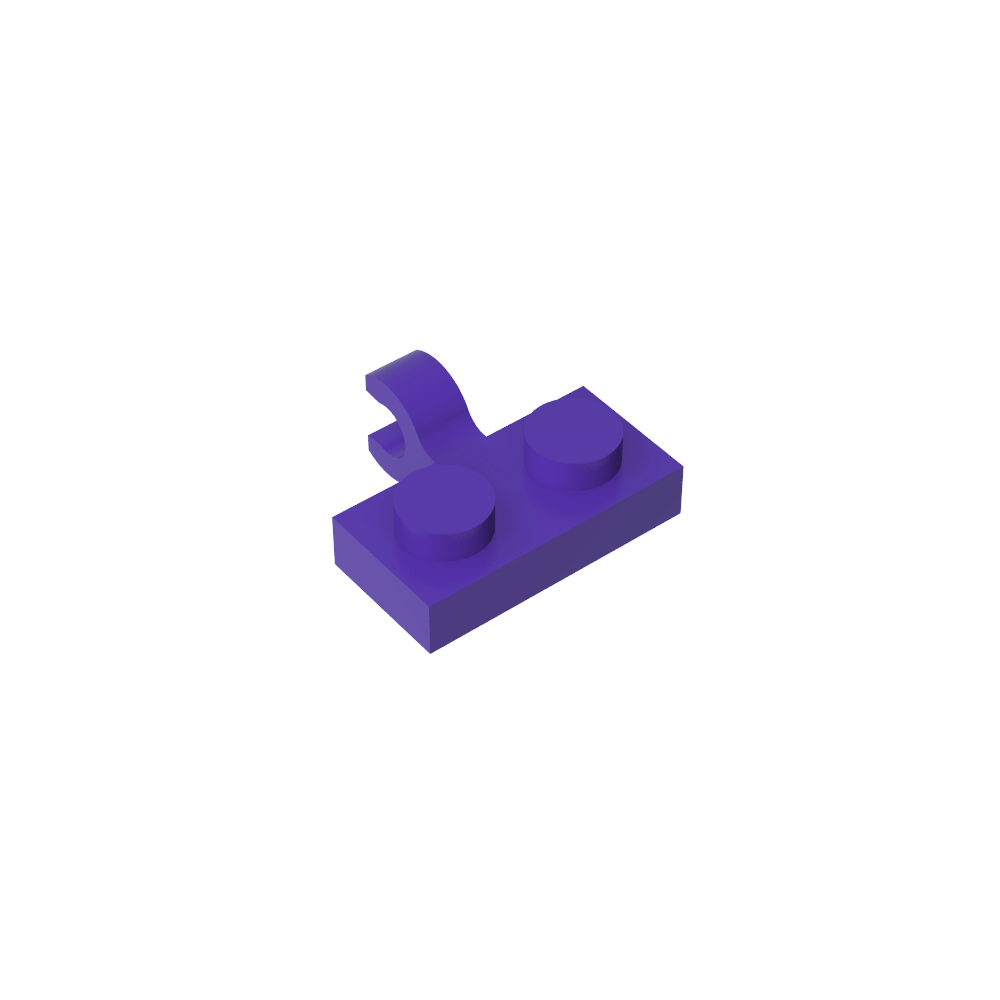 Placa Especial 1 x 2 con Clip Horizontal en el Lateral-MyGobricksEs