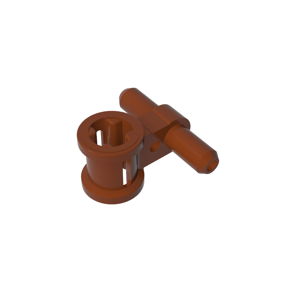 Conector de manguera neumática con conector de eje-MyGobricksEs