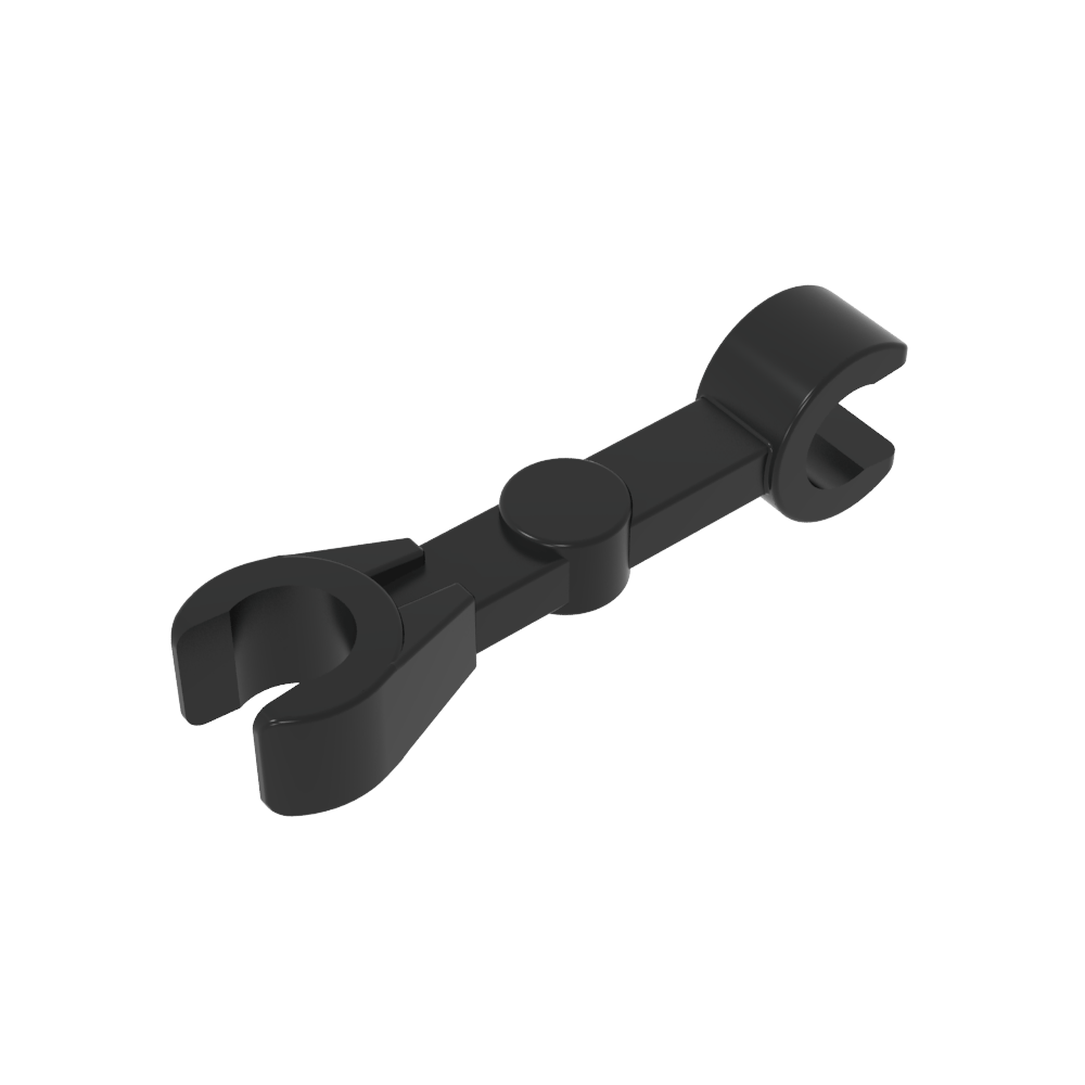 Brazo mecánico recto [2 clips a 90°]-MyGobricksEs