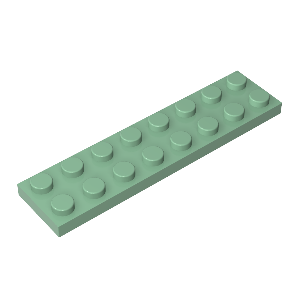 Placa 2 x 8-MyGobricksEs