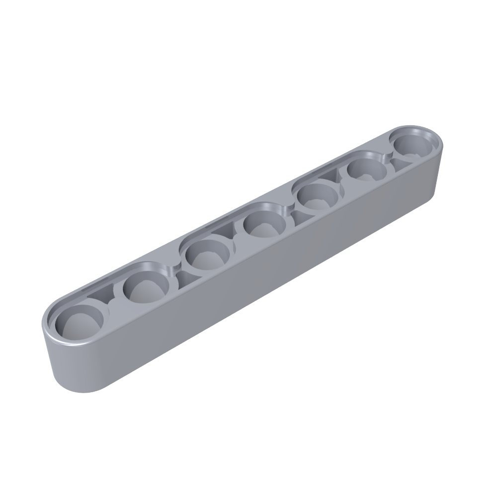 Viga técnica de 1 x 7 de espesor-MyGobricksEs