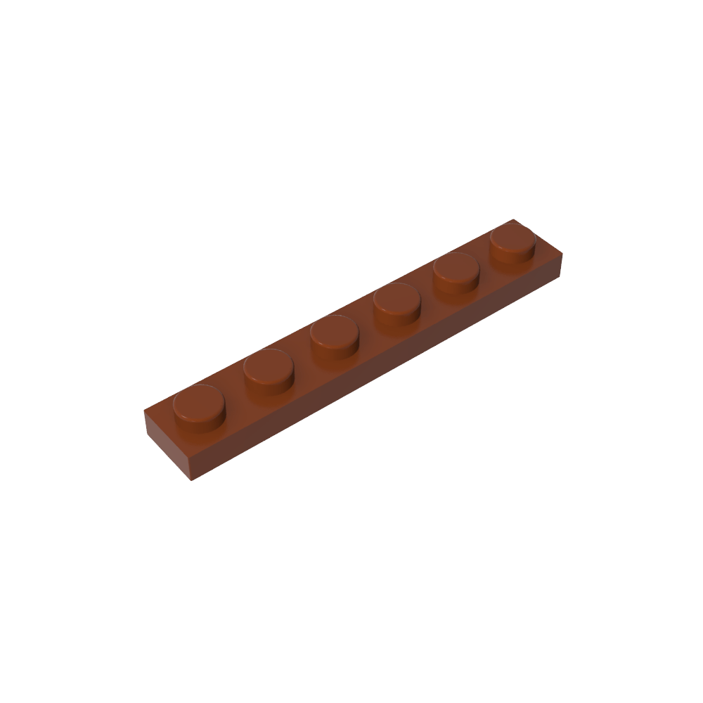 Placa 1 x 6-MyGobricksEs