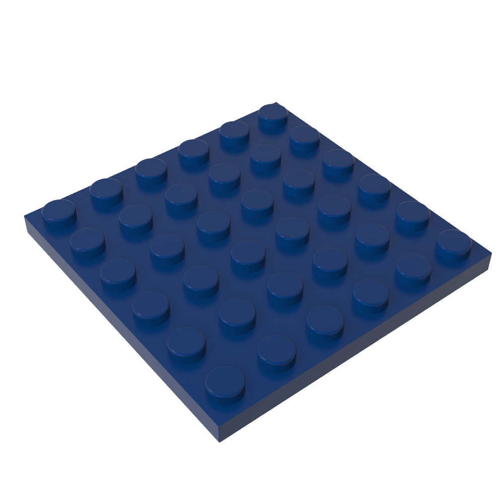Placa 6 x 6-MyGobricksEs