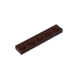 Placa 1 x 5-MyGobricksEs