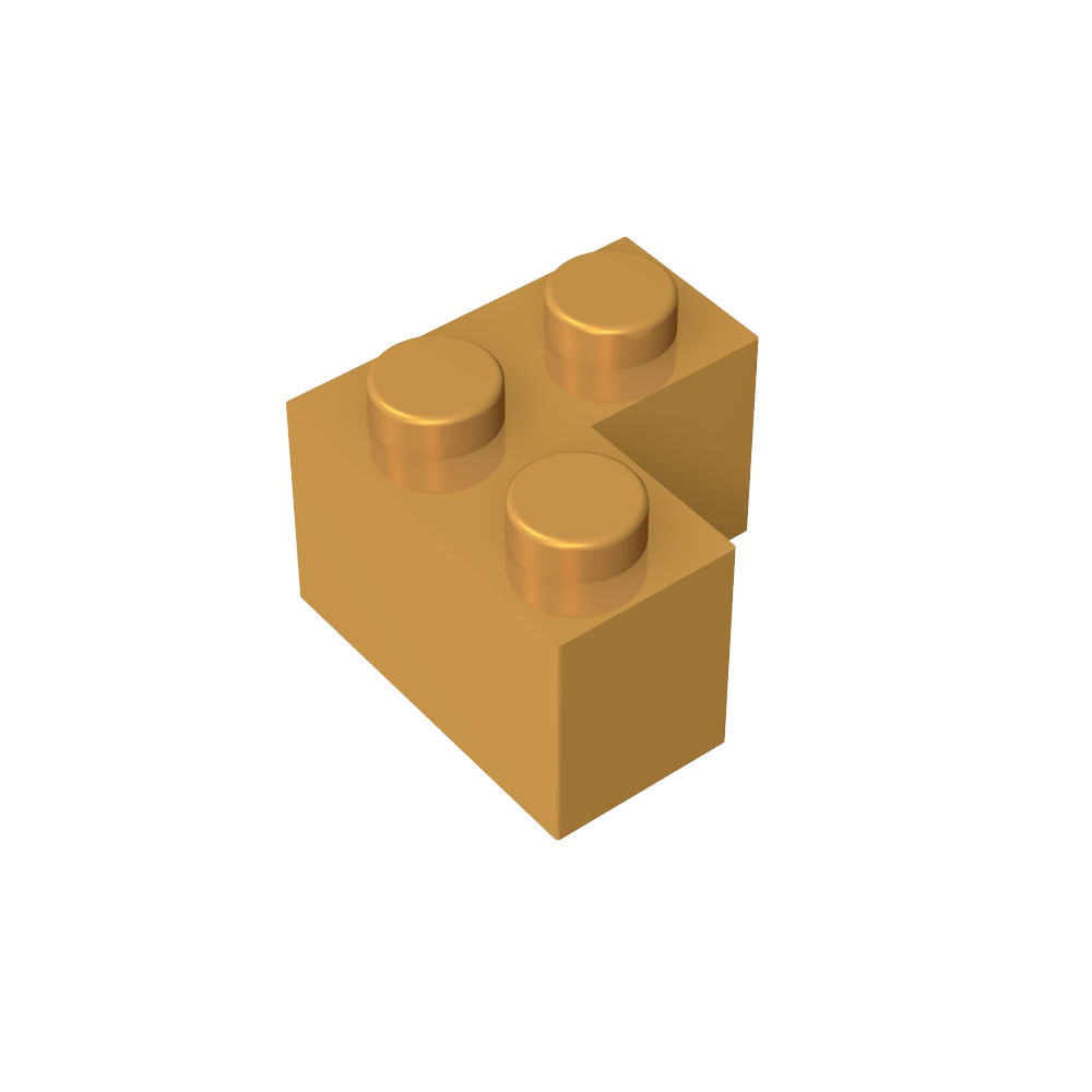 Ladrillo 2 x 2 Esquina-MyGobricksEs