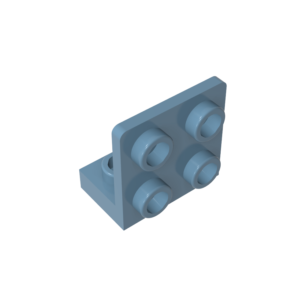Soporte 1 x 2 - 2 x 2 Invertido-MyGobricksEs