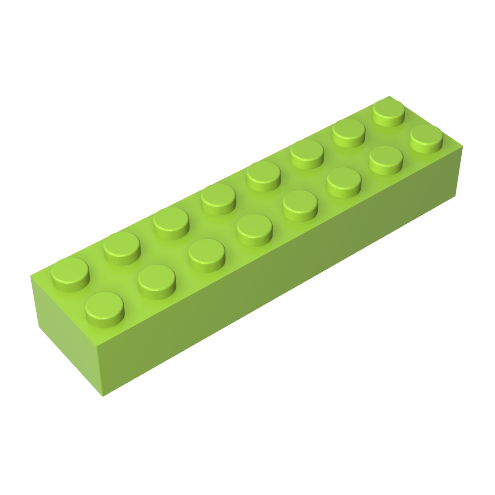 Ladrillo 2 x 8-MyGobricksEs