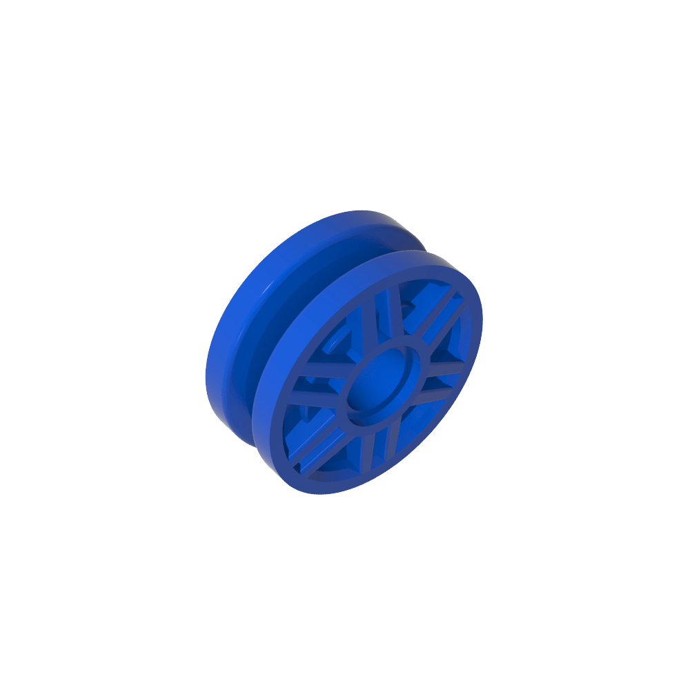 Rueda 18 x 8 con tornillos falsos y radios profundos con anillo interior-MyGobricksEs