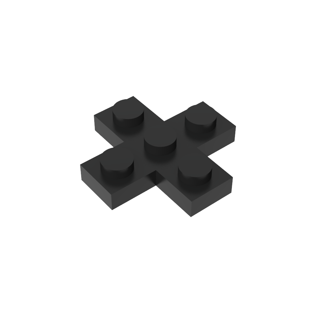 Placa 3 x 3 Cruz-MyGobricksEs