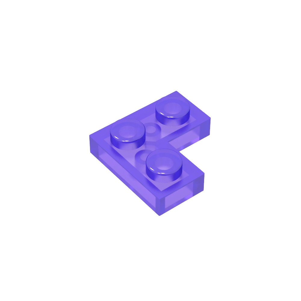 Placa 2 x 2 Esquina-MyGobricksEs