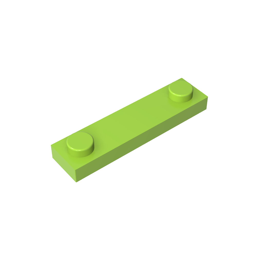 Placa especial 1 x 4 con 2 tacos-MyGobricksEs