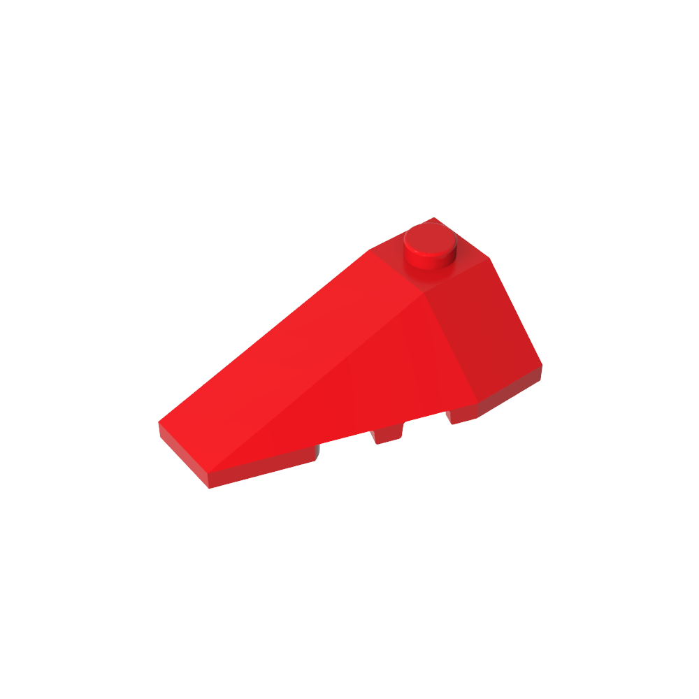 Cuña inclinada 4 x 2 triple izquierda-MyGobricksEs