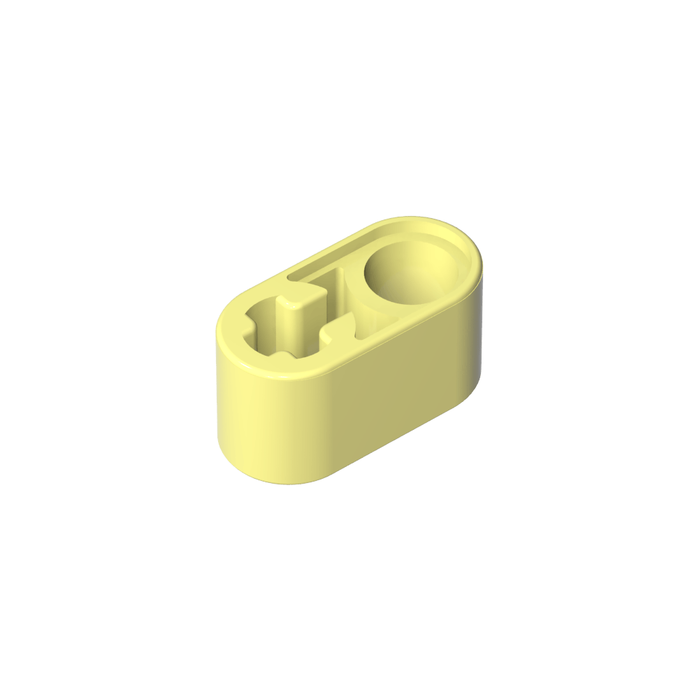 Viga Technic de 1 x 2 de Grosor con Orificio para Pasador y Orificio para Eje-MyGobricksEs