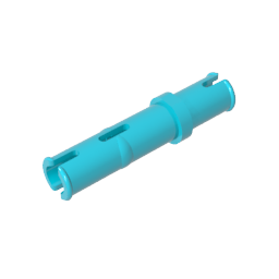 Pin técnico largo sin crestas de fricción-MyGobricksEs