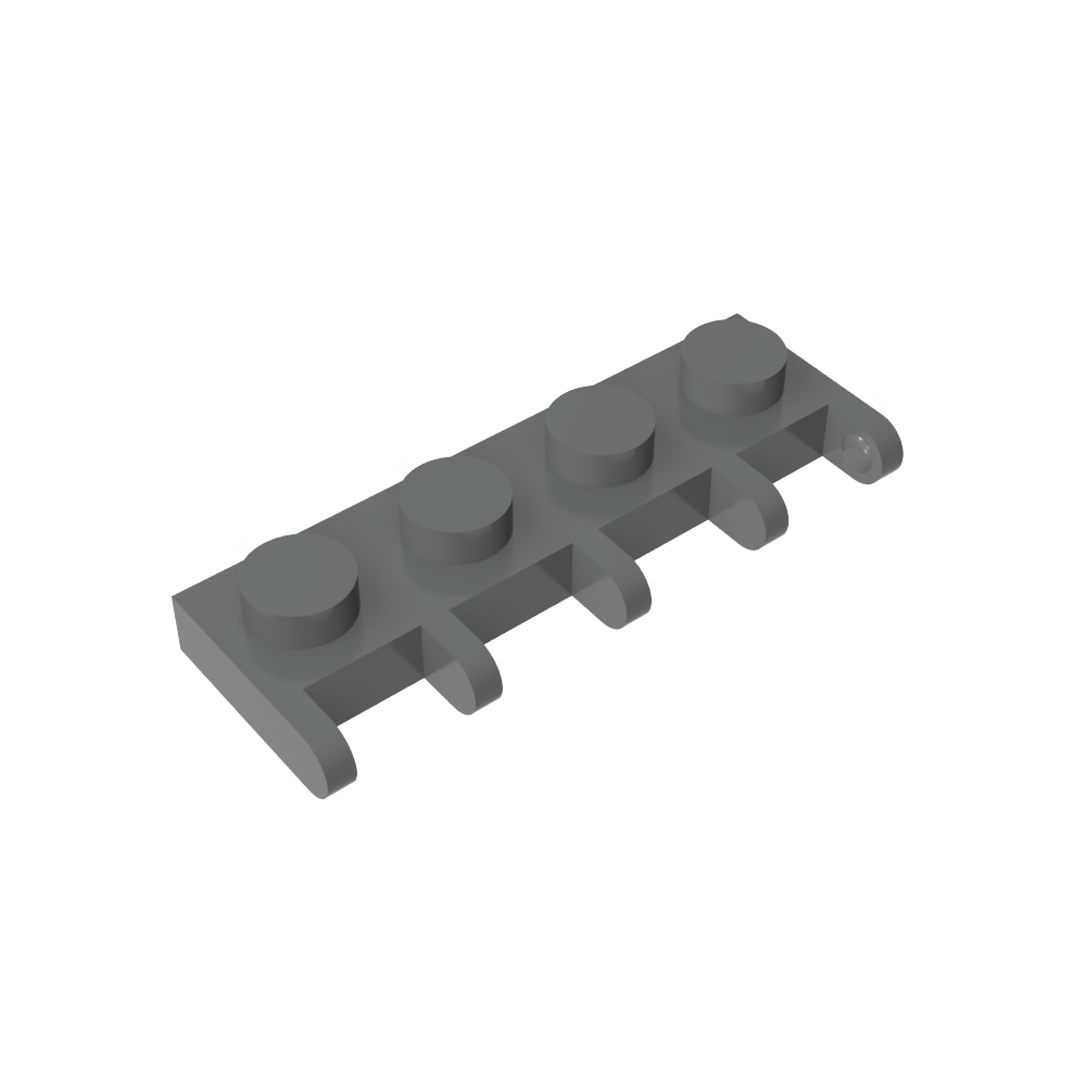 Soporte de techo para vehículo con bisagra 1 x 4-MyGobricksEs