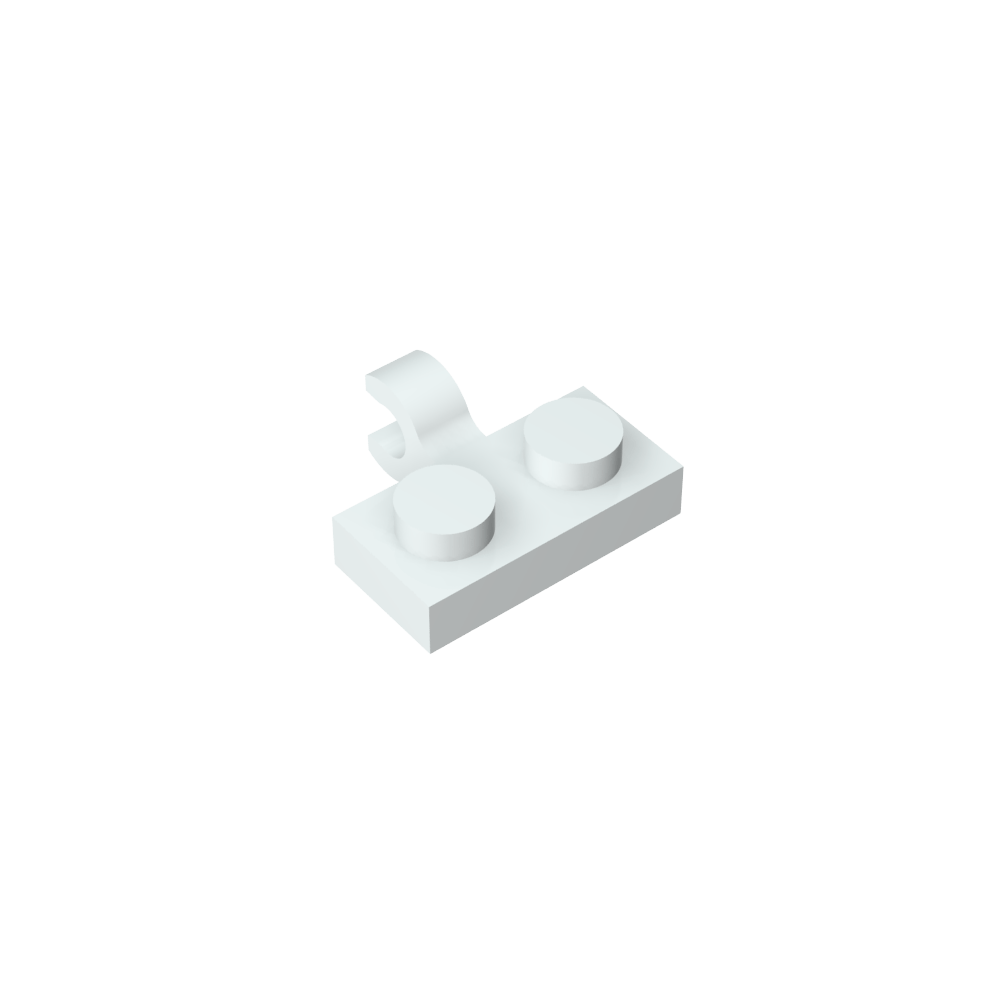 Placa Especial 1 x 2 con Clip Horizontal en el Lateral-MyGobricksEs