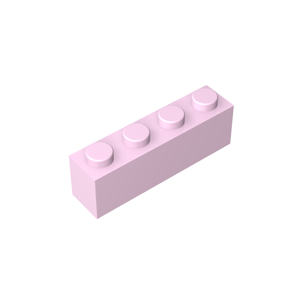 Ladrillo 1 x 4-MyGobricksEs