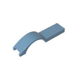 Vehículo, Guardabarros 1 x 4 1/2-MyGobricksEs
