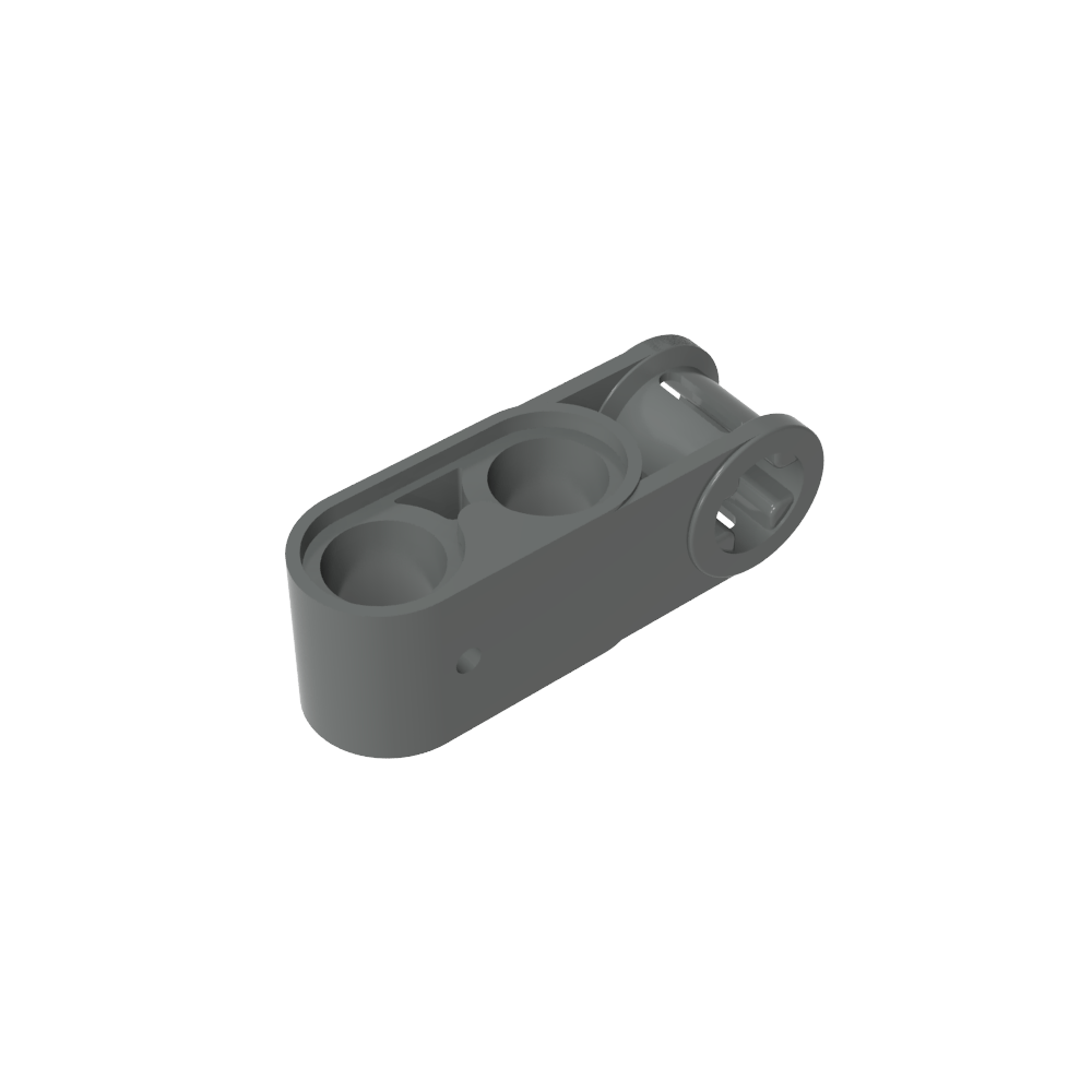 Conector de eje y pasador Technic perpendicular 3L con 2 orificios para pasadores-MyGobricksEs