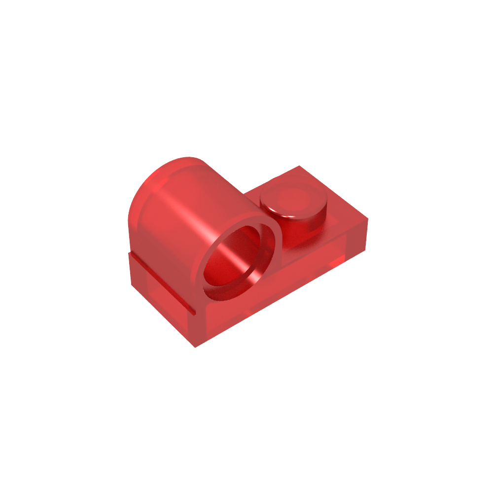 Placa especial 1 x 2 con orificio para pasador en la parte superior-MyGobricksEs