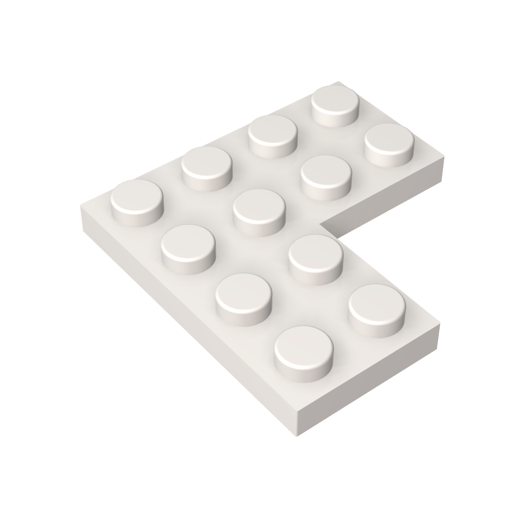 Placa 4 x 4 Esquina-MyGobricksEs