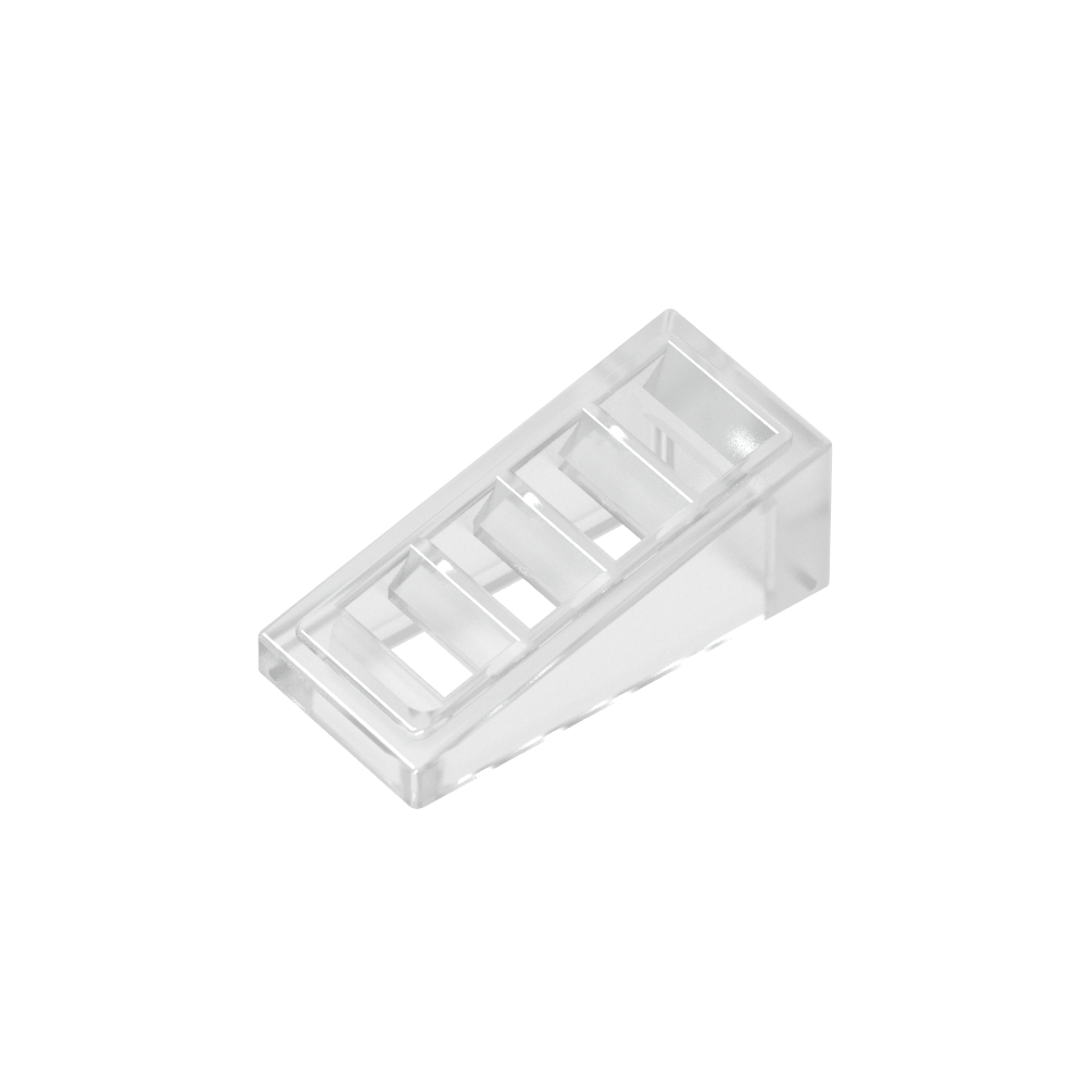 Pendiente 18° 2 x 1 x 2/3 con 4 ranuras-MyGobricksEs