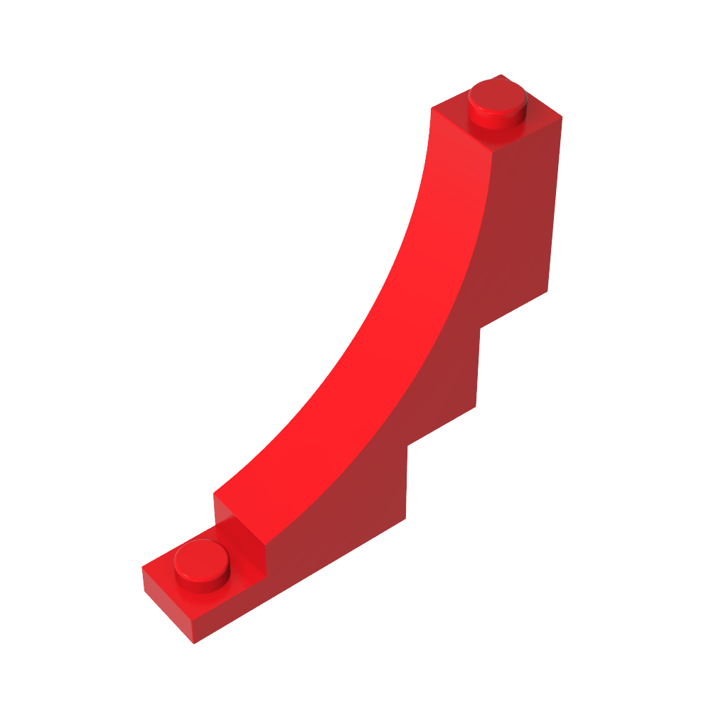 Arco de ladrillo 1 x 5 x 4 invertido-MyGobricksEs