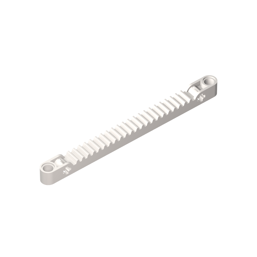Bastidor de engranajes Technic 1 x 13 con orificios para eje y pasador-MyGobricksEs