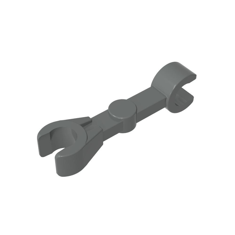 Brazo mecánico recto [2 clips a 90°]-MyGobricksEs