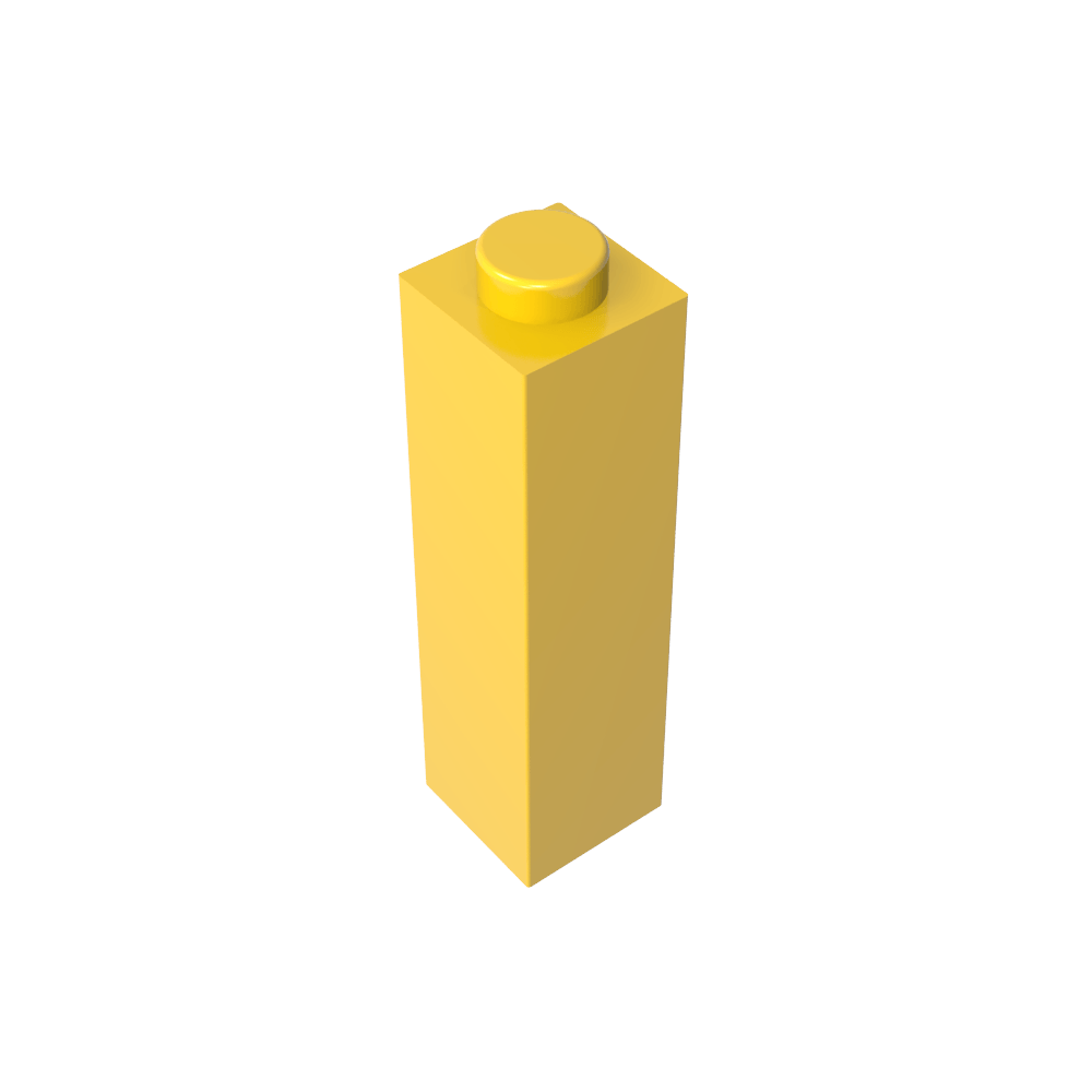 Ladrillo 1 x 1 x 3-MyGobricksEs