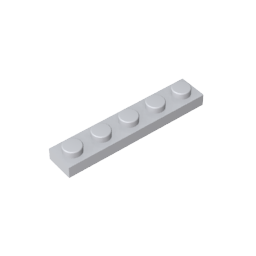 Placa 1 x 5-MyGobricksEs