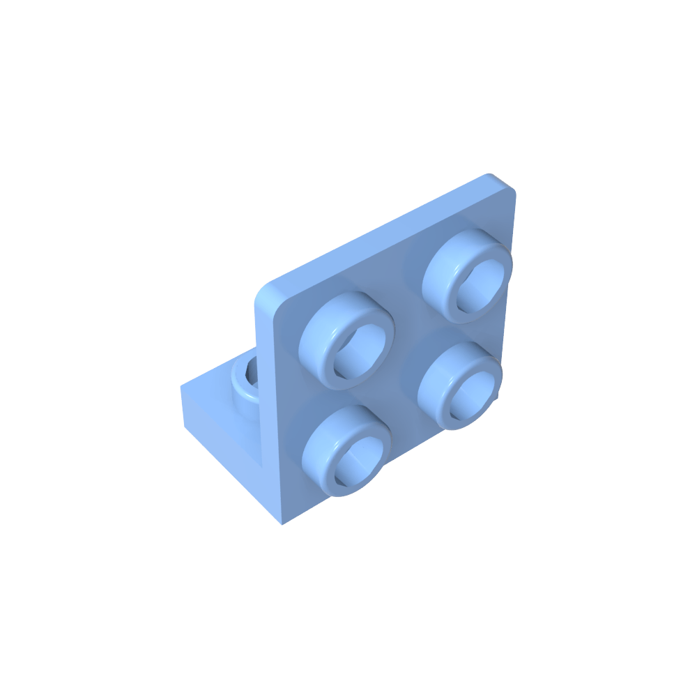 Soporte 1 x 2 - 2 x 2 Invertido-MyGobricksEs