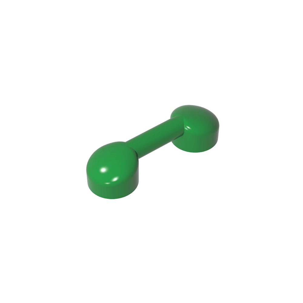 Barra 1 x 3 (Mango de radio, Auricular de teléfono)-MyGobricksEs