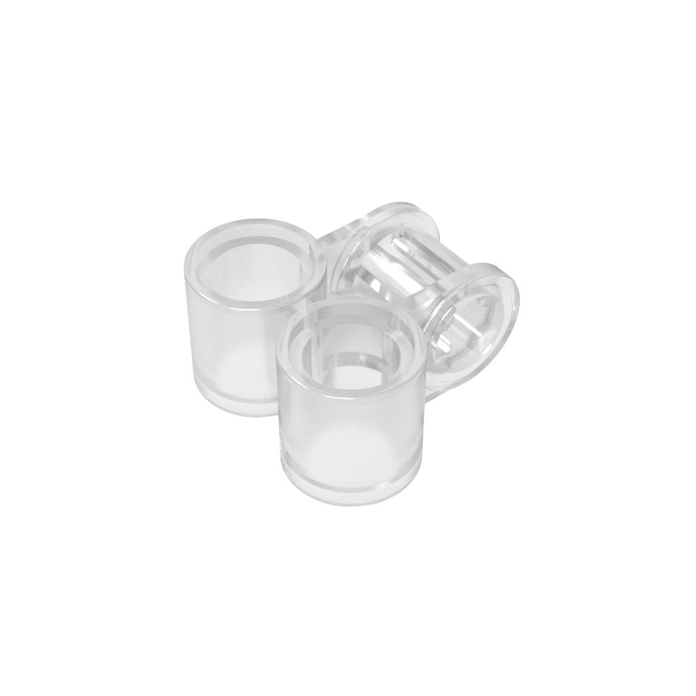 Conector de eje y pasador Technic perpendicular doble-MyGobricksEs