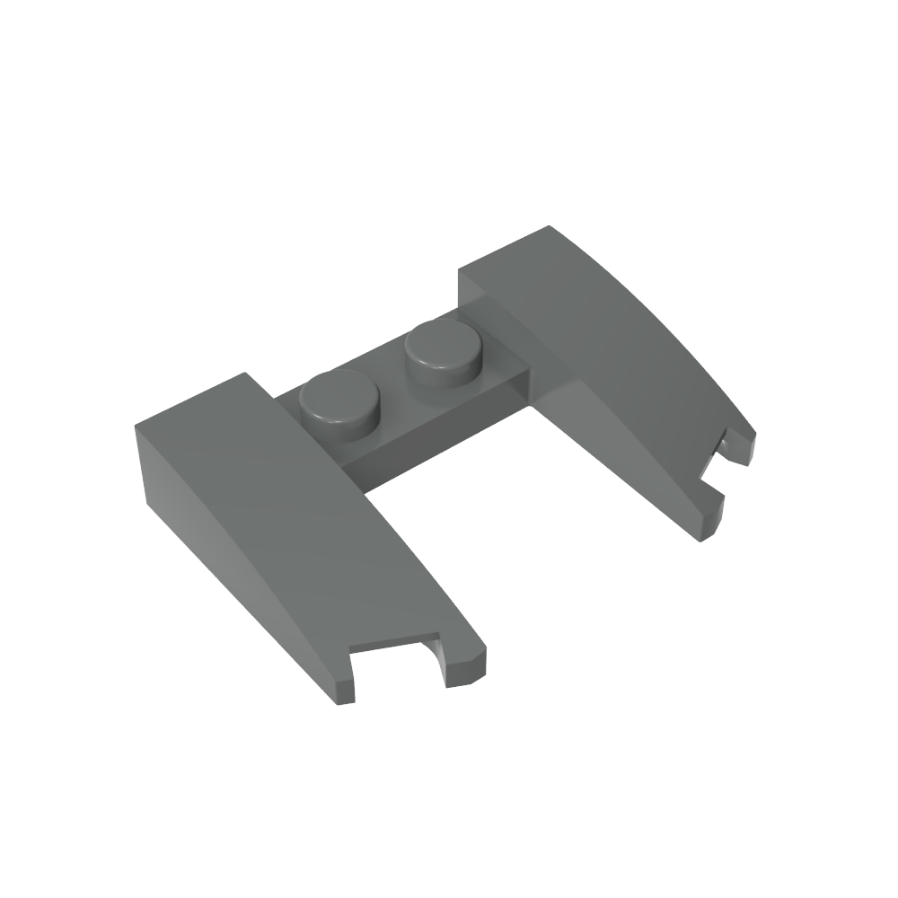 Cuña curvada de 3 x 4 x 2/3-MyGobricksEs