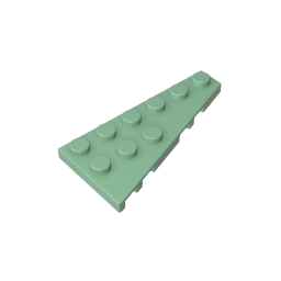 Placa de cuña 6 x 3 derecha-MyGobricksEs