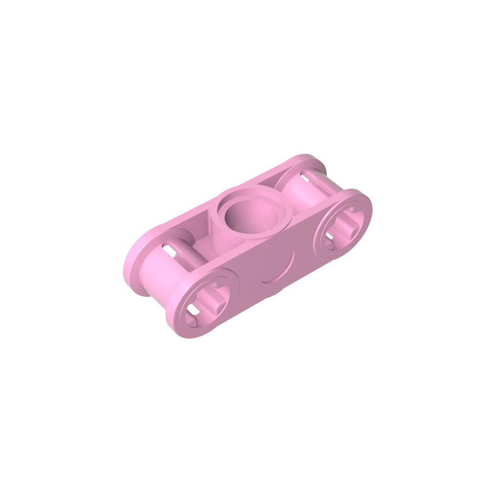 Conector de eje y pasador Technic perpendicular 3L con orificio para pasador central-MyGobricksEs