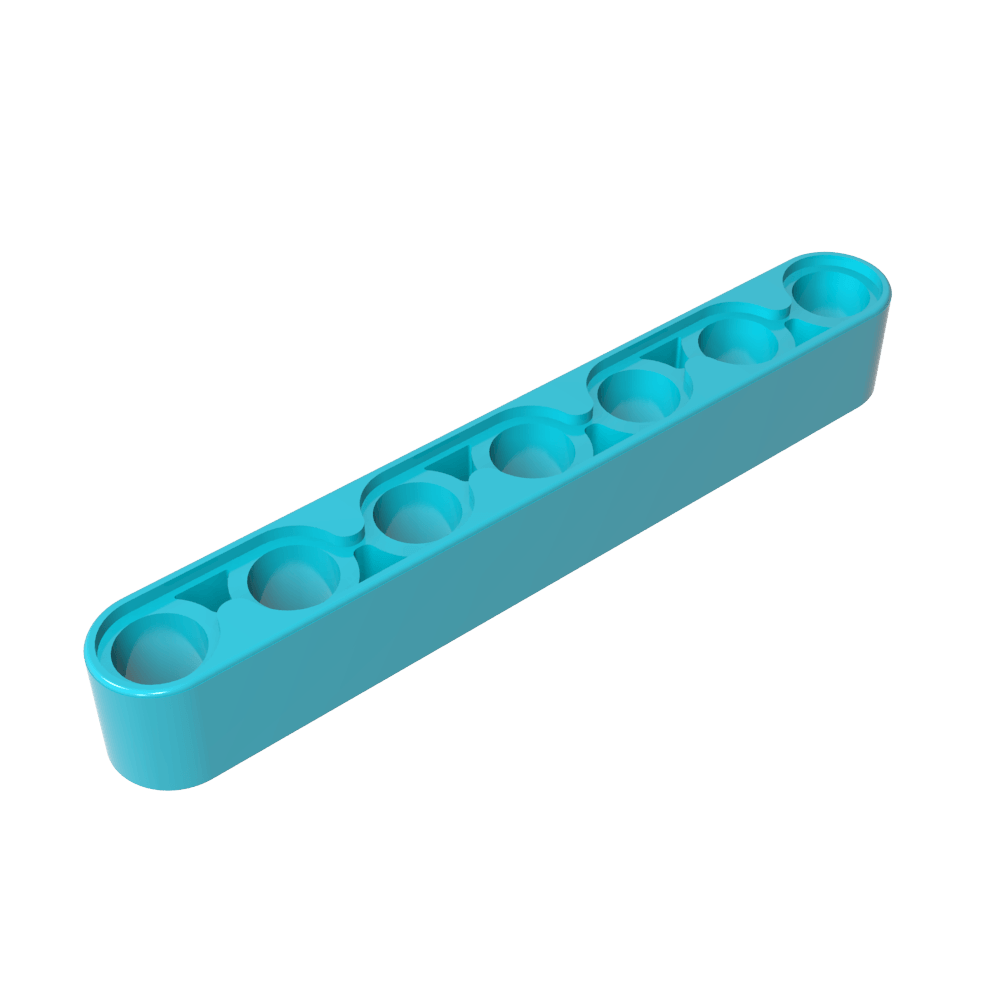 Viga técnica de 1 x 7 de espesor-MyGobricksEs