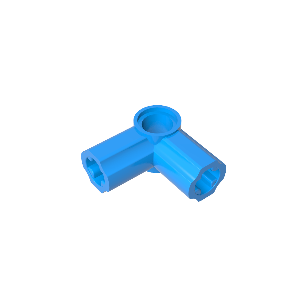 Conector de eje y pasador Technic en ángulo n.° 6 - 90°-MyGobricksEs