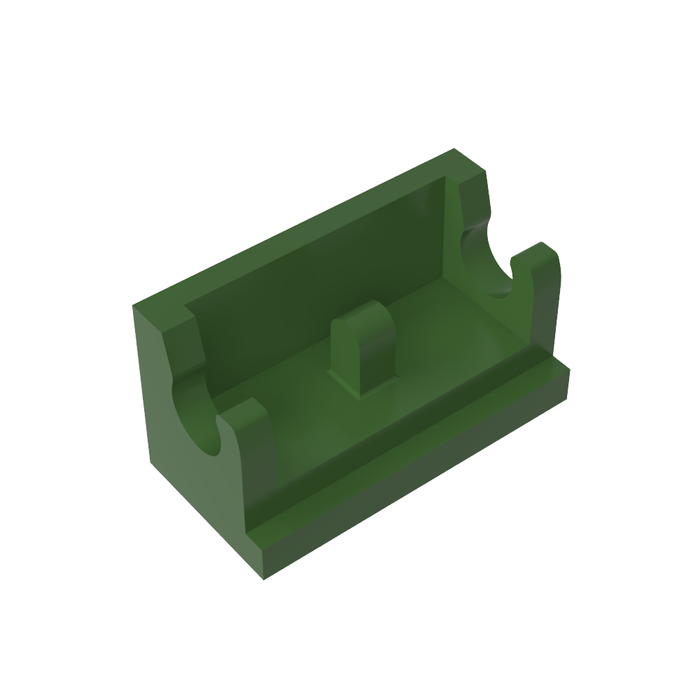 Bisagra Ladrillo 1 x 2 Base-MyGobricksEs
