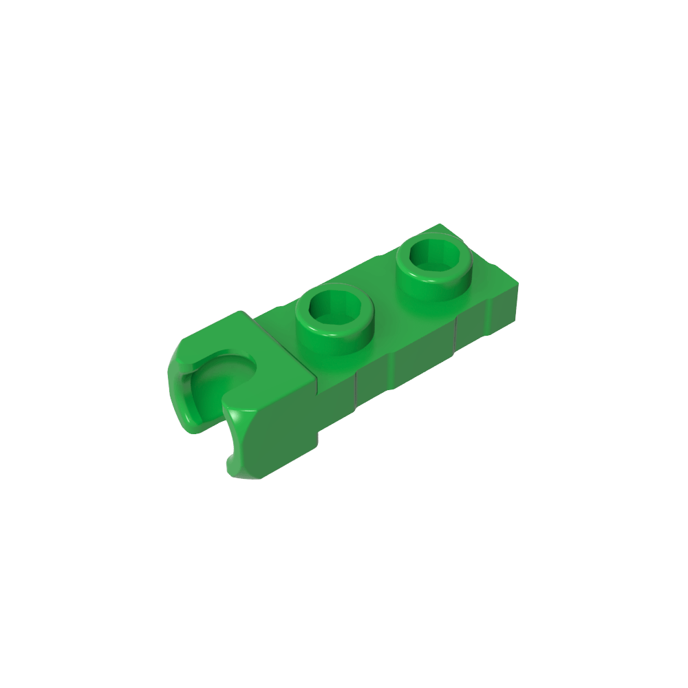 Placa especial 1 x 2 Copa de extremo de 5,9 mm-MyGobricksEs