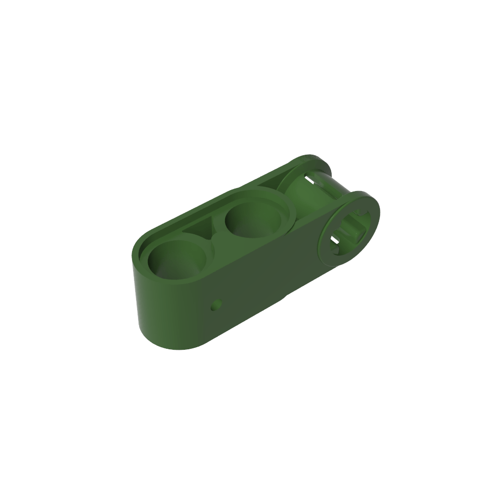Conector de eje y pasador Technic perpendicular 3L con 2 orificios para pasadores-MyGobricksEs