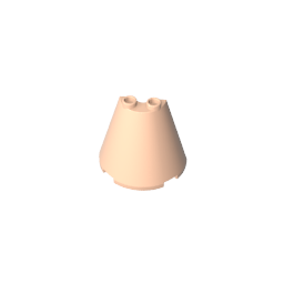 Cono medio 2 x 4 x 3-MyGobricksEs