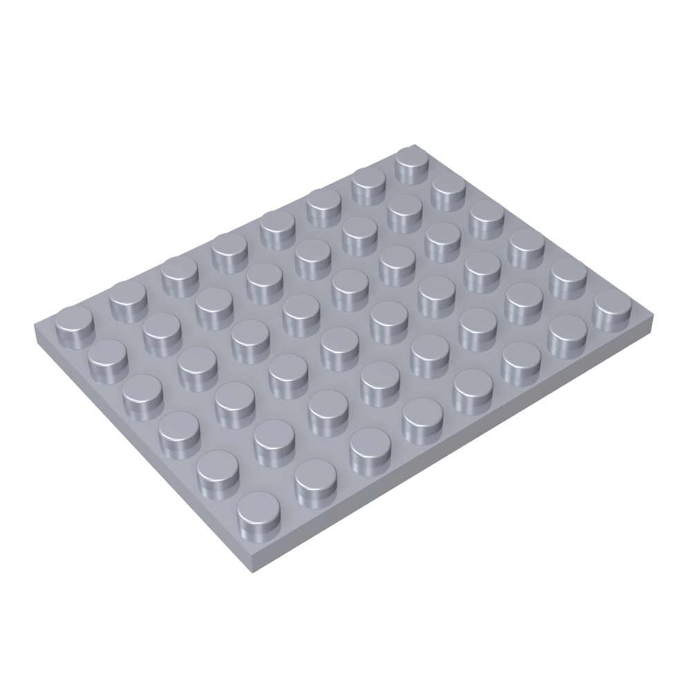 Placa 6 x 8-MyGobricksEs